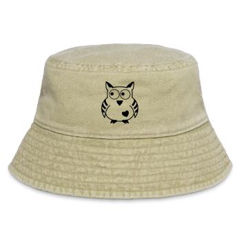 Moon Owl - Les produits célestes originaux - Bob vintage - beige vintage - Devant