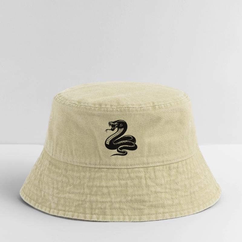 Silhouette du python serpent Bob vintage