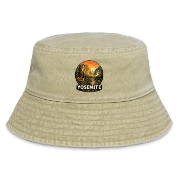 Parc national de Yosemite Sunset California Sierra - Bob vintage - beige vintage - Devant