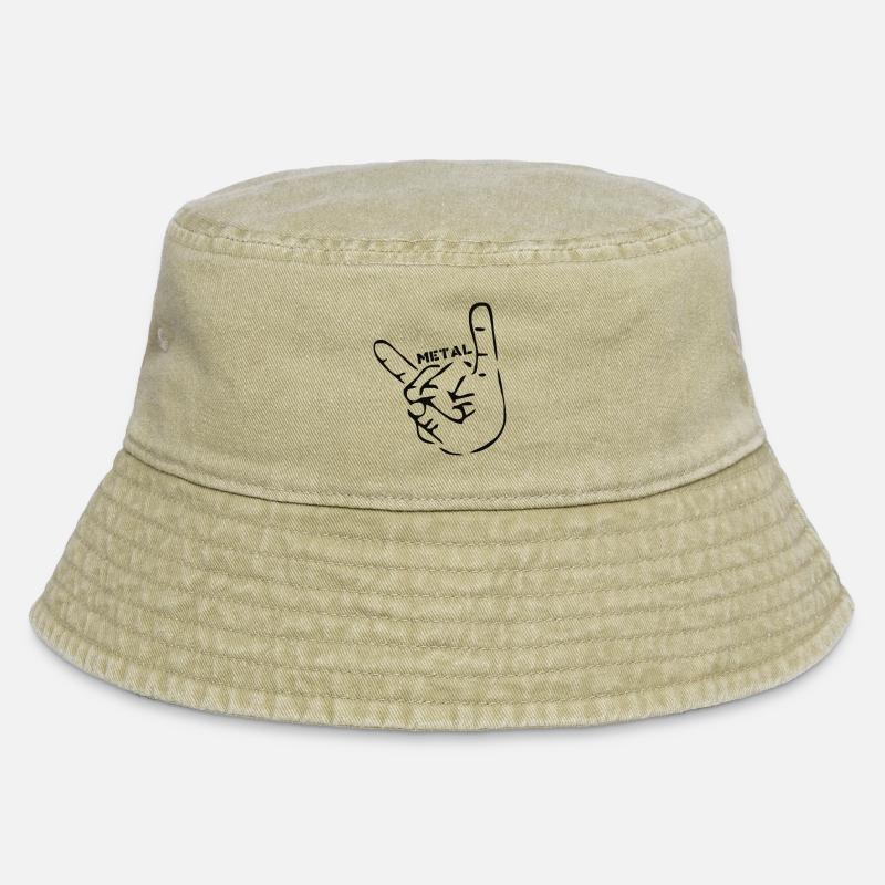 Metal Hard Rock - Bob vintage - beige vintage