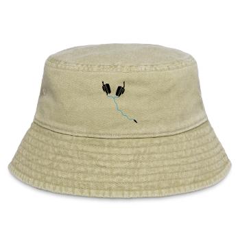 kopfhörer headphones DJ - Vintage Bucket Hat - Vintage Beige - Vorne
