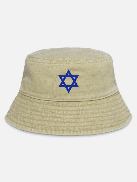 Juda__V001 - Vintage Bucket Hat - Vintage Beige