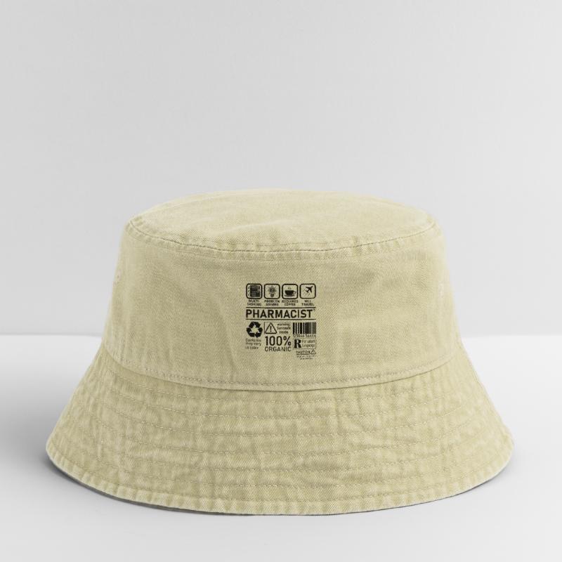 Pharmacist multi tasking problem solving Vintage Bucket Hat
