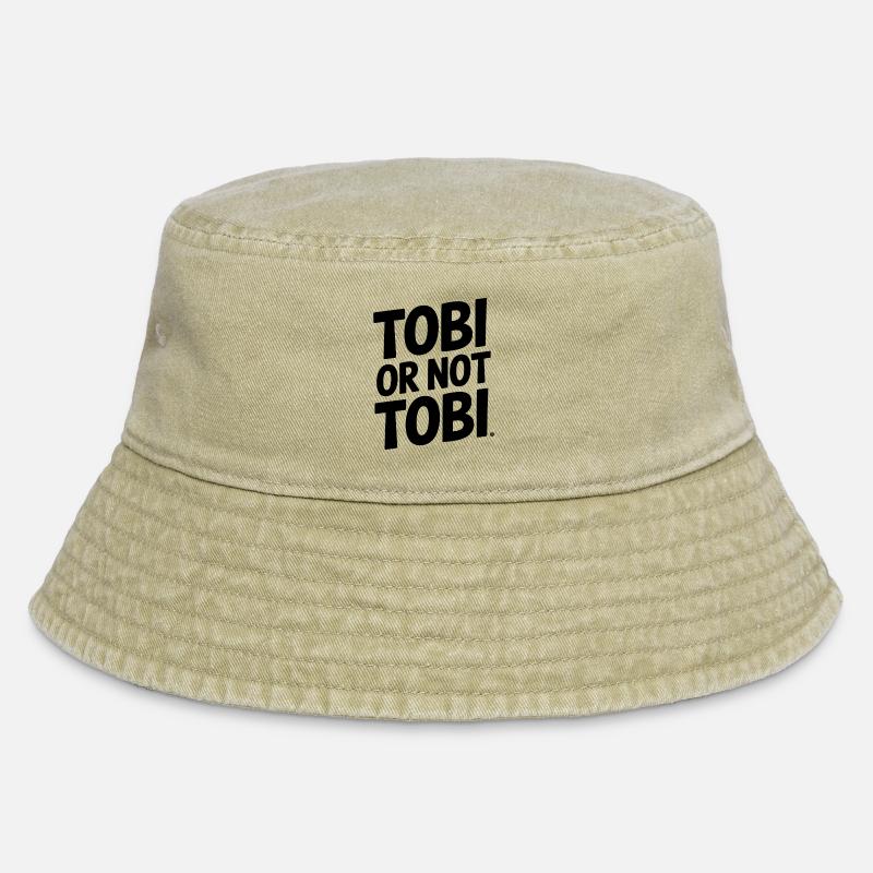 Tobi oder nicht Tobi – Das ist die Frage - Vintage Bucket Hat - Vintage Beige