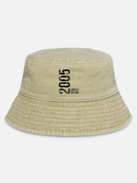 Bold Edition Limitiertes Grafikdesign - Vintage Bucket Hat - Vintage Beige