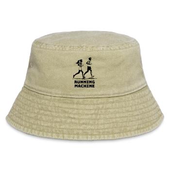 RUNNING MACHINE - Vintage Bucket Hat - Vintage Beige - Vorne