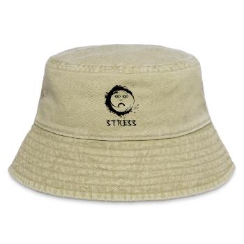 Enzo zen smiley Ensie Stress - Bob vintage - beige vintage - Devant
