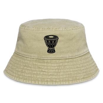 Conga africain - Bob vintage - beige vintage - Devant