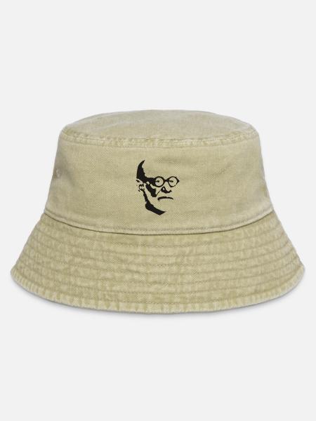 Sigmund Freud - Vintage Bucket Hat - Vintage Beige
