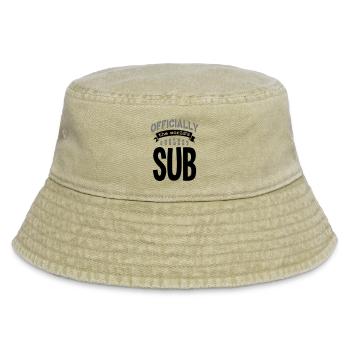 sub offiziell die coolste Kopie der Welt - Vintage Bucket Hat - Vintage Beige - Vorne