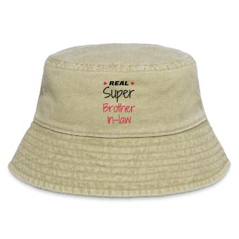 Sister in law Brother in law Beau Frère Wedding - Vintage Bucket Hat - vintage beige - Front