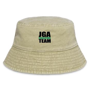 JGA Eskalation Junggesellen-Abschied Fun - Vintage Bucket Hat - Vintage Beige - Vorne