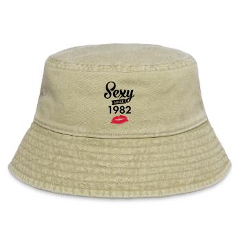 Sexy Since 1982 - Vintage Bucket Hat - vintage beige - Front
