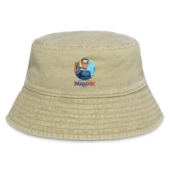 Cosmo-Schrödinger-Paradoxon - Vintage Bucket Hat - Vintage Beige - Vorne