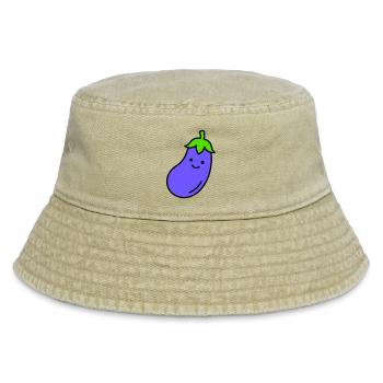 aubergine - Bob vintage - beige vintage - Devant