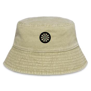 Dart Board - Vintage Bucket Hat - Vintage Beige - Vorne