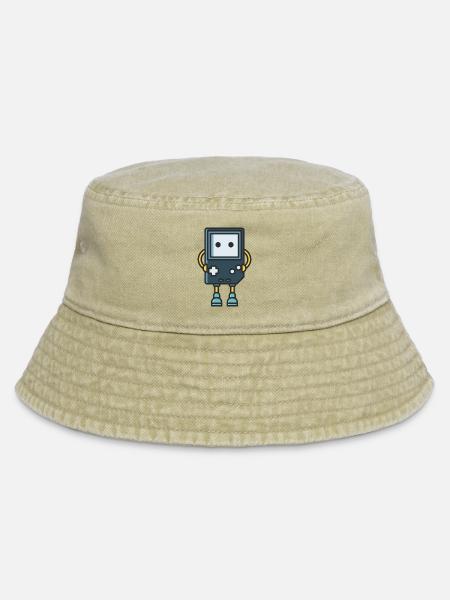 Game - Vintage Bucket Hat - Vintage Beige