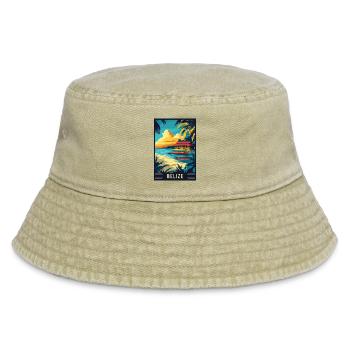 Découvrez le paradis tropical du Belize - Bob vintage - beige vintage - Devant