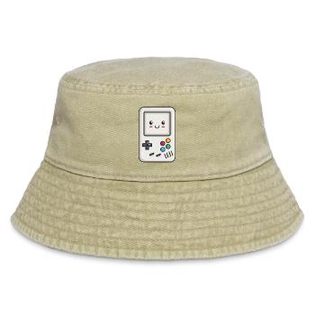Cute Game Console - Vintage Bucket Hat - vintage beige - Front
