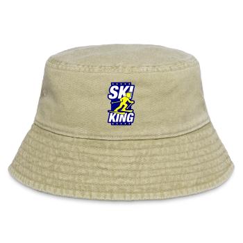 Ski King - Vintage Bucket Hat - vintage beige - Front