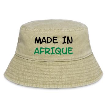 Made in AFRIQUE ! - Bob vintage - beige vintage - Devant