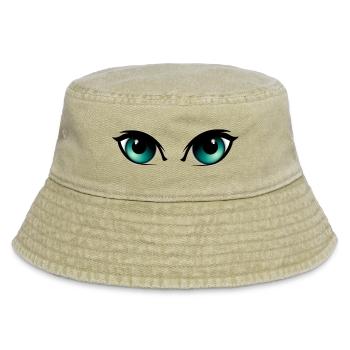 Augen - Vintage Bucket Hat - Vintage Beige - Vorne