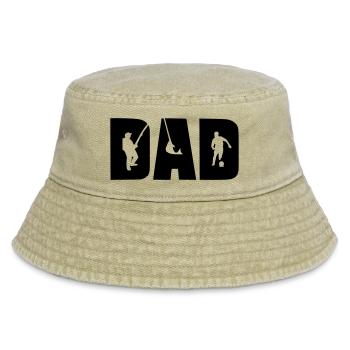 PAPA - Vintage Bucket Hat - Vintage Beige - Vorne