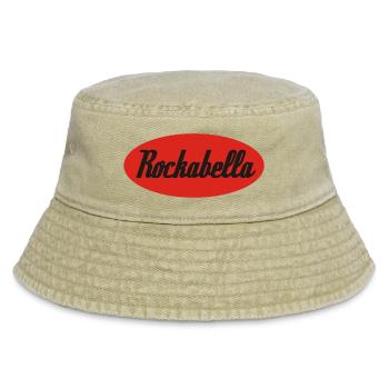 Rockabella Rockabilly Psychobilly Rock and Roll - Vintage Bucket Hat - Vintage Beige - Vorne