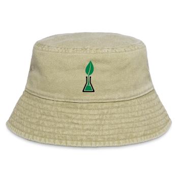Test tube leaf - Vintage Bucket Hat - vintage beige - Front