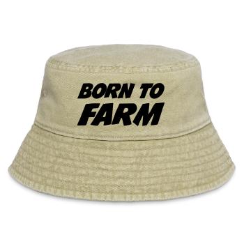 Born to Farm - Bob vintage - beige vintage - Devant