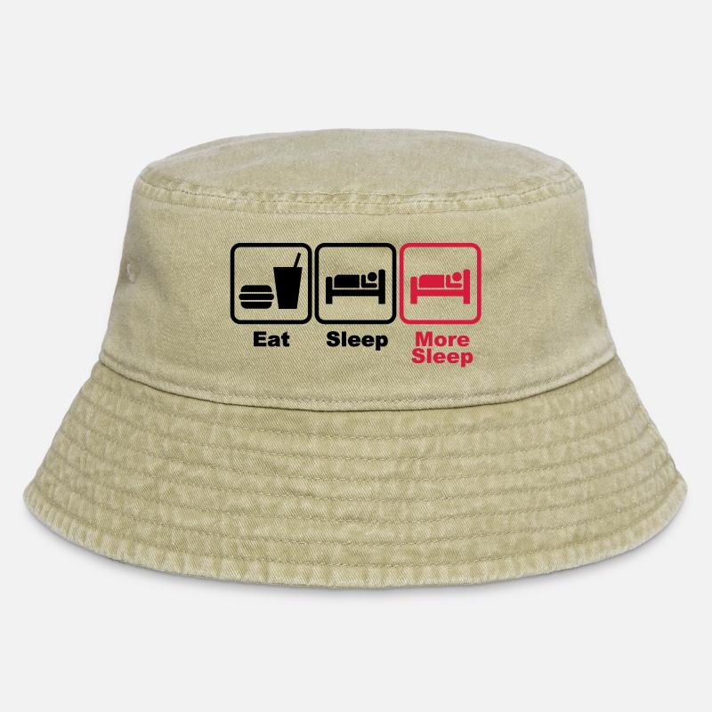 manger, dormir, plus 2c du sommeil - Bob vintage - beige vintage