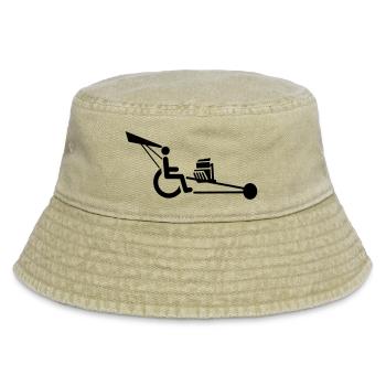 Image d’un fauteuil roulant avec moteur V8 # - Bob vintage - beige vintage - Devant