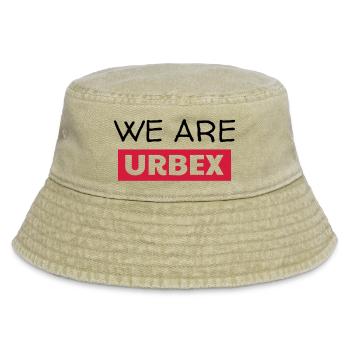 Urbex / Urban Exploration Explorer Cataphile - Bob vintage - beige vintage - Devant