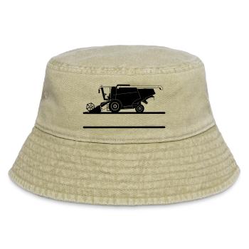 Kombinieren Kombinieren mit benutzerdefiniertem Textraum - Vintage Bucket Hat - Vintage Beige - Vorne