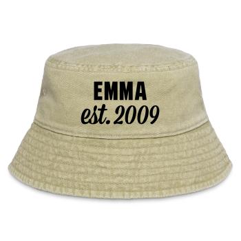 Emma est 2009 - Vintage Bucket Hat - Vintage Beige - Vorne
