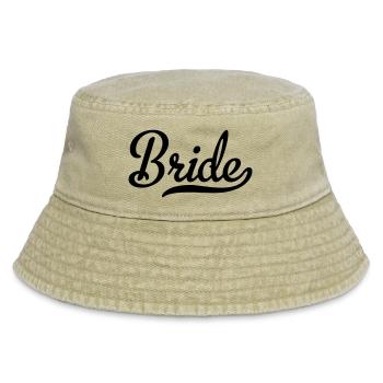 Bride - Vintage Bucket Hat - Vintage Beige - Vorne