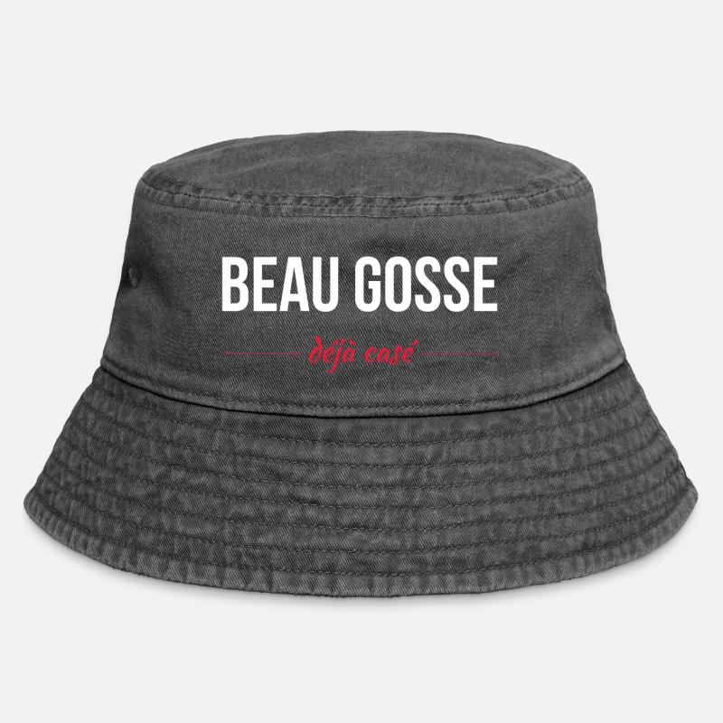 Beau gosse déja casé - Bob vintage - noir vintage