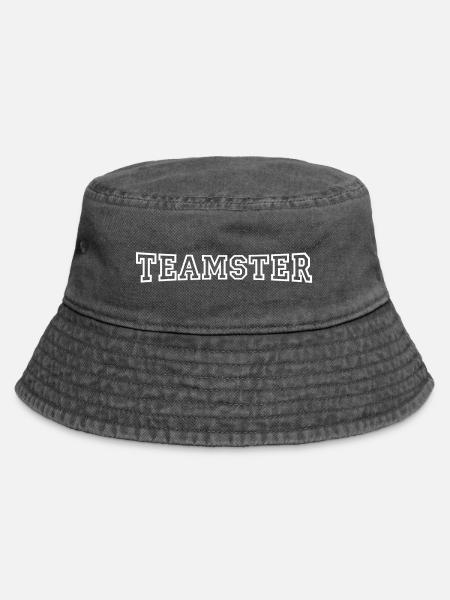 Teamster - Vintage Bucket Hat - Vintage Schwarz