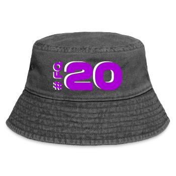 FQ20-2025-catalonia - Vintage Bucket Hat - vintage black - Front