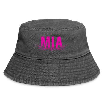 MIA decorated - Vintage Bucket Hat - vintage black - Front