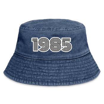 1985 - Vintage Bucket Hat - Vintage Denim - Vorne