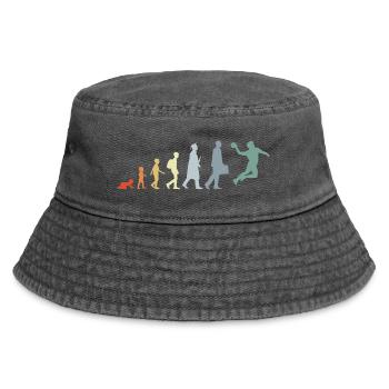 Vintage Handball Evolution - Vintage Bucket Hat - vintage black - Front