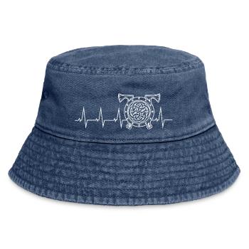 Bouclier de Viking - coup de coeur- - Bob vintage - vintage bleu jeans - Devant