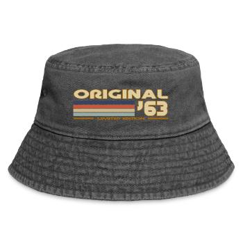1963 - Vintage Bucket Hat - vintage black - Front