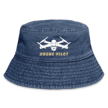 drone pilote Drone - Bob vintage - vintage bleu jeans - Devant