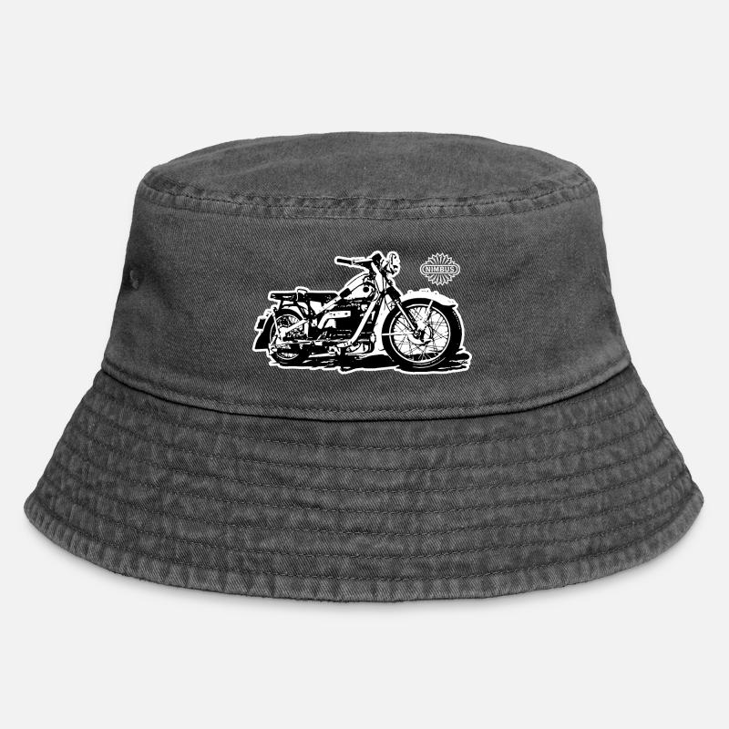 Moto Nimbus - Bob vintage - noir vintage