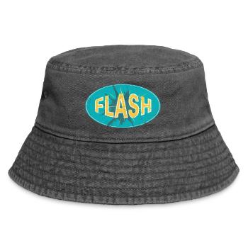 FLASH EMBLEM - Vintage Bucket Hat - vintage black - Front