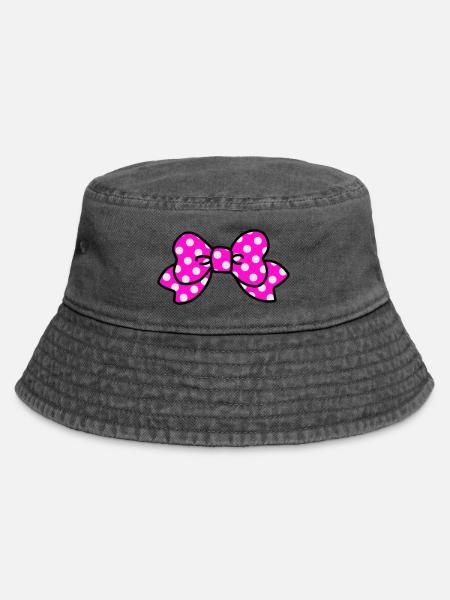 RIBBON - Vintage Bucket Hat - Vintage Schwarz