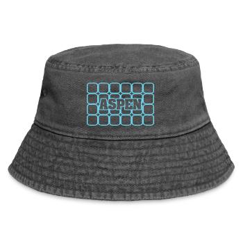 Man's name: Aspen - Vintage Bucket Hat - vintage black - Front