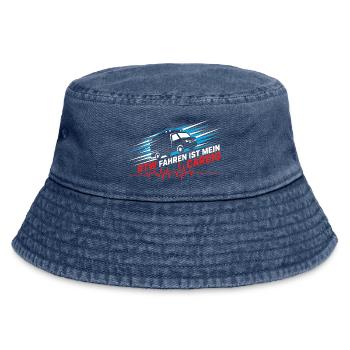 RTW Ambulance Ambulance Rescue Service Paramedic - Vintage Bucket Hat - vintage denim - Front